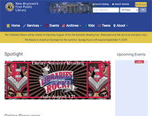 Tablet Screenshot of nbfpl.org